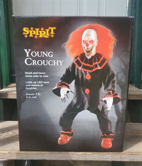 spirit halloween 9 11 costume|4 ft Young Crouchy .